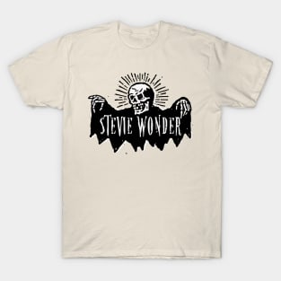 stevie wond bat villain T-Shirt